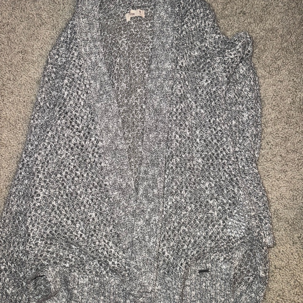 Hollister Gray Knit Women's Sweater